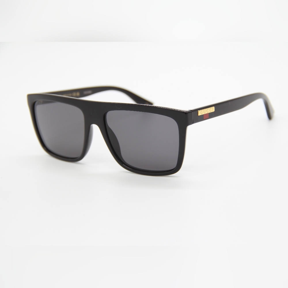 NEW GUCCI SUNGLASSES GG0748S 001 BLACK MEN GUCCI EYEWEAR - Picture 5 of 13